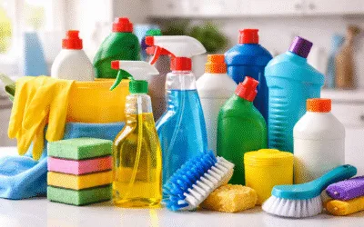 Bezpieczne stosowanie środków chemicznych w domu i firmie.